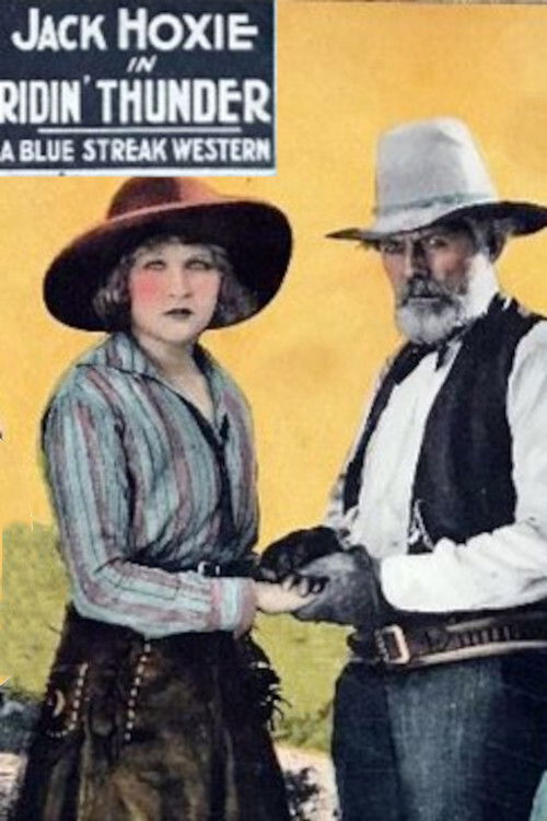 Ridin' Thunder (1925) poster