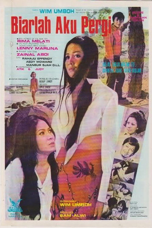 Biarlah Aku Pergi (1971) poster