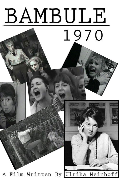 Bambule (1970) poster