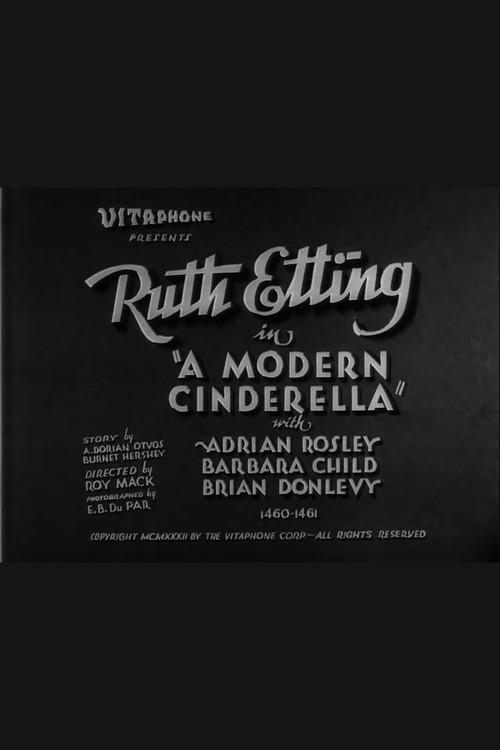 A Modern Cinderella (1932) poster