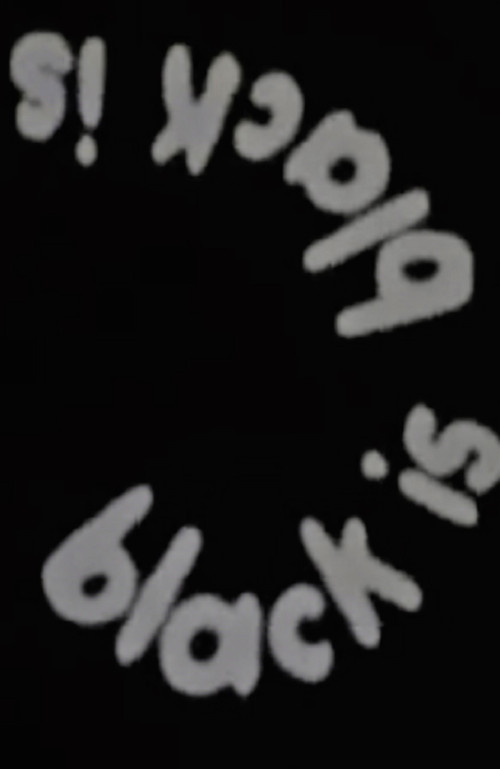 Black Is (1965) poster