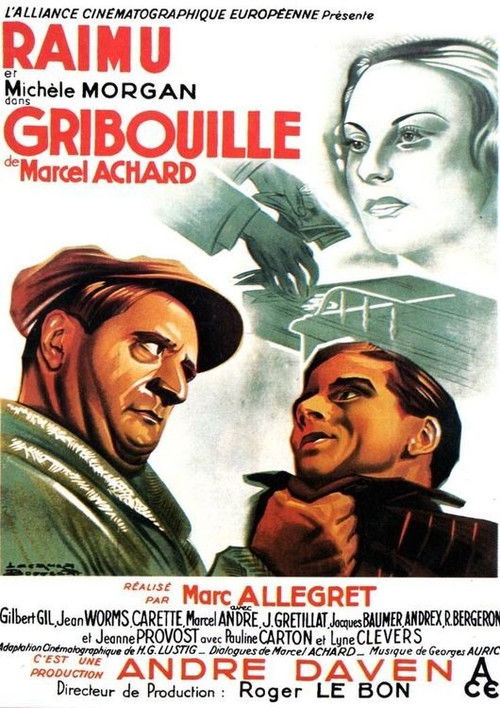 Gribouille (1937) poster