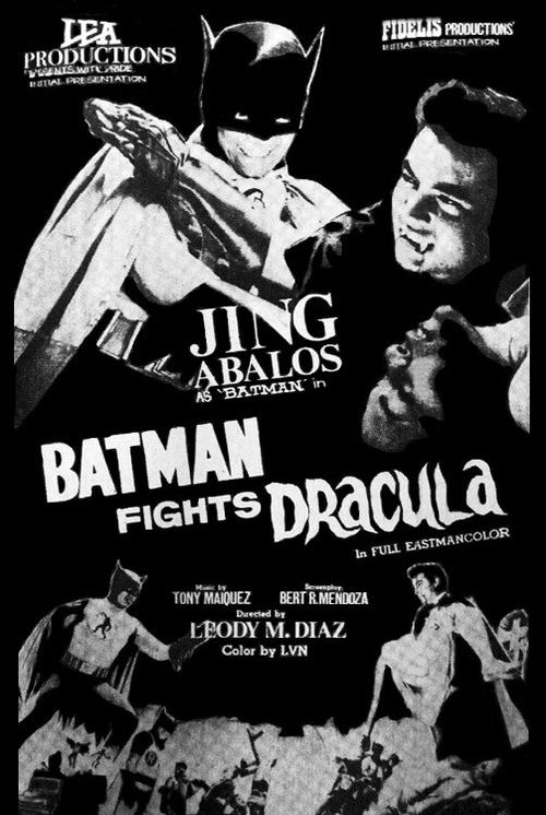 Batman Fights Dracula (1967) poster