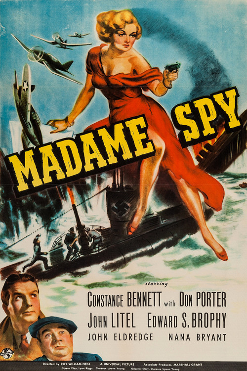 Madame Spy (1942) poster