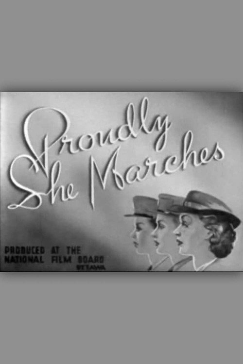 Proudly She Marches (1943) poster