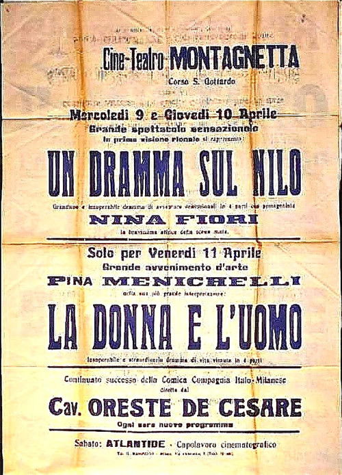 La donna e l'uomo (1923) poster