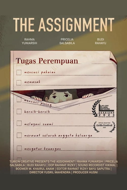 The Assignment (2025) poster