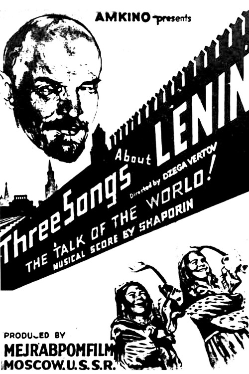 Three Songs About Lenin (1934) poster