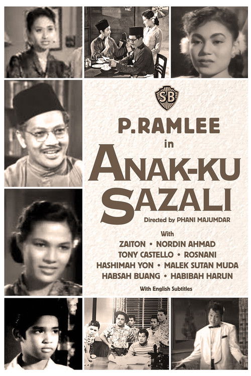 My Son Sazali (1956) poster