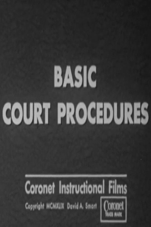 Basic Court Procedures (1949) poster