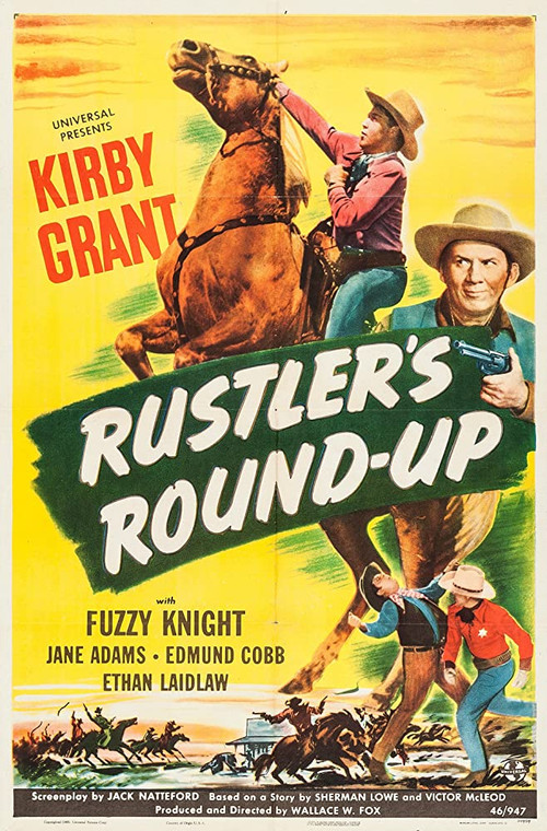 Rustler's Round-up (1946) poster