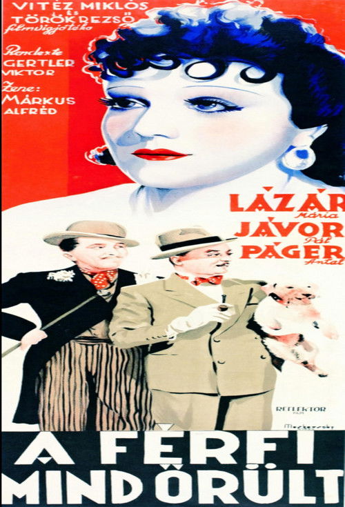 A férfi mind őrült (1937) poster
