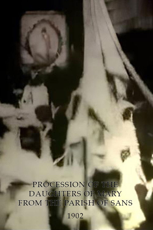 Procession of the Daughters of Mary from the Parish of Sans (1902) poster