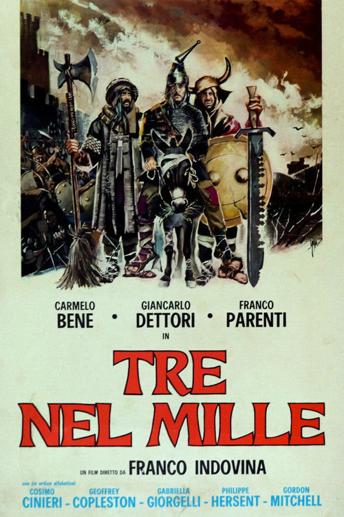 Tre nel mille (1971) poster