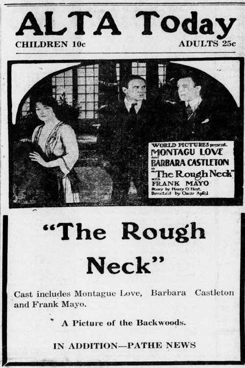 The Rough Neck (1919) poster