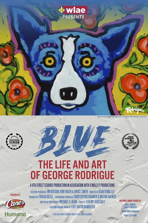 BLUE: The Life and Art of George Rodrigue (2024) poster