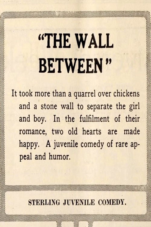 The Wall Between (1914) poster