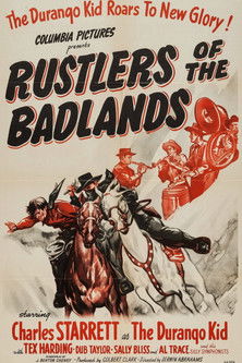 Rustlers of the Badlands (1945) poster