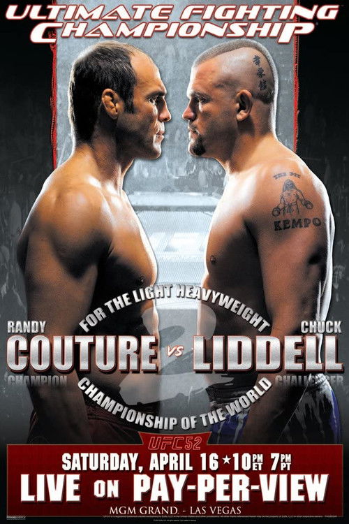 UFC 52: Couture vs. Liddell 2 (2005) poster