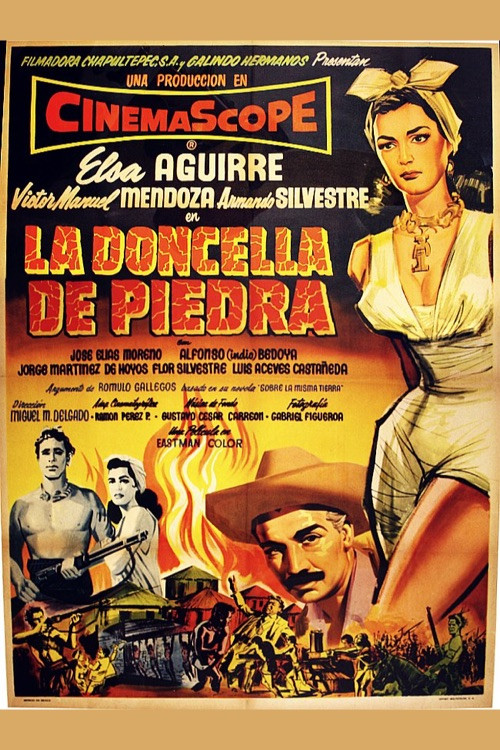 La doncella de piedra (1956) poster