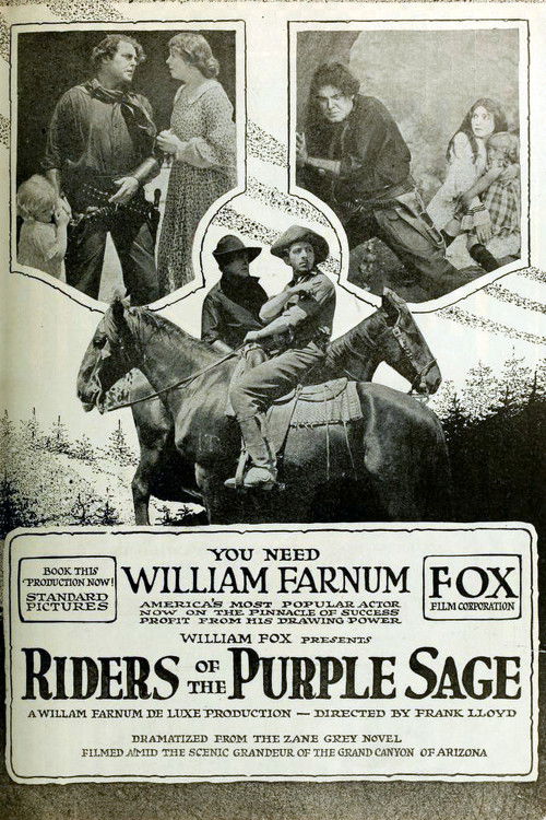Riders of the Purple Sage (1918) poster
