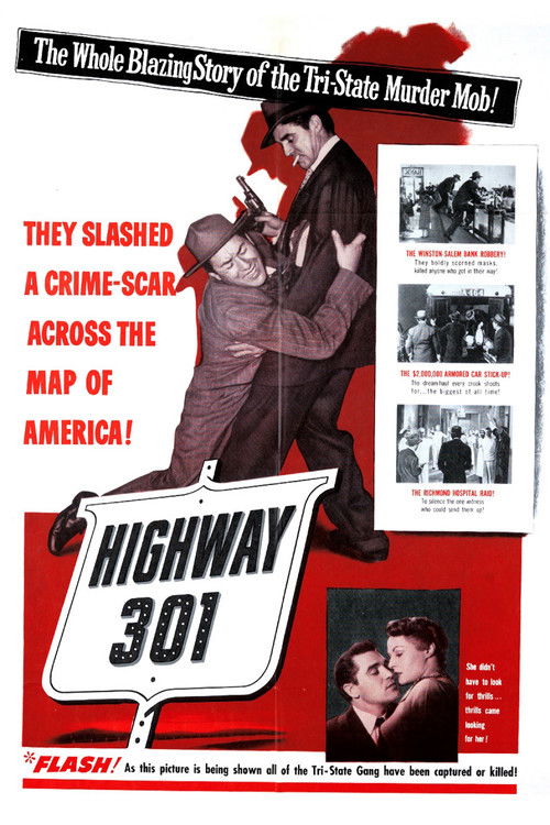 Highway 301 (1950) poster