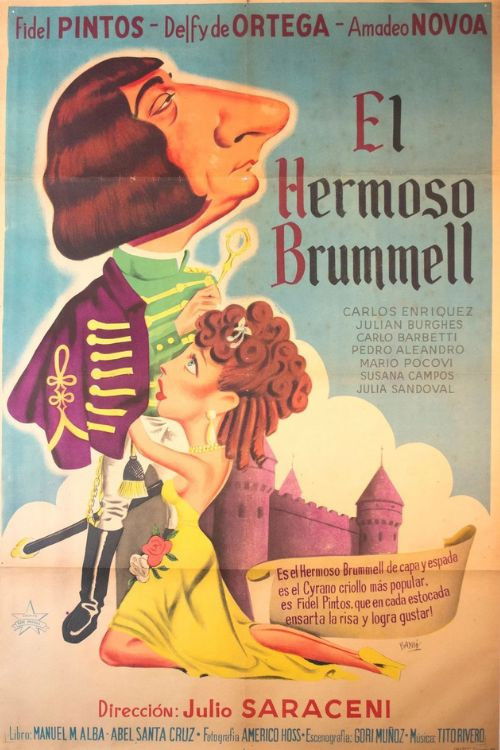 El hermoso Brummel (1951) poster
