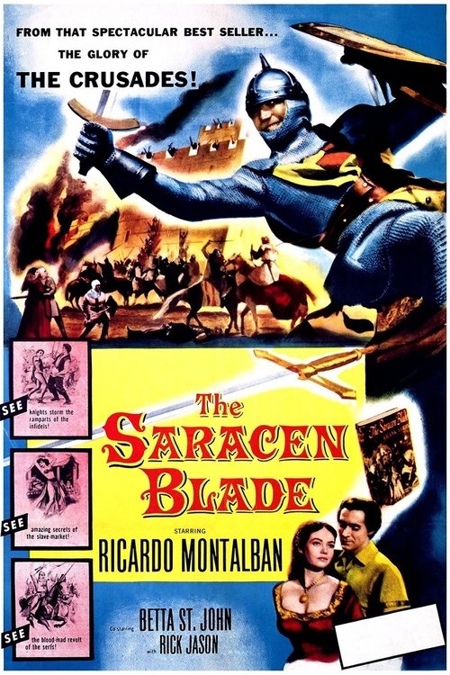 The Saracen Blade (1954) poster