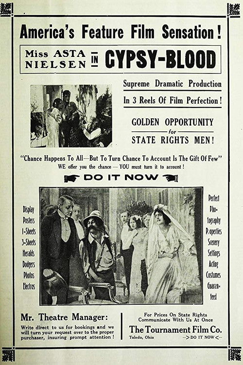 Gypsy Blood (1911) poster