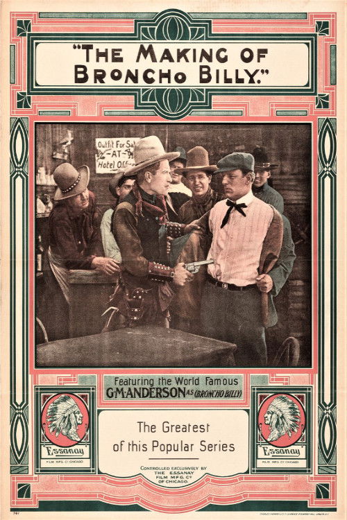 The Making of Broncho Billy (1913) poster