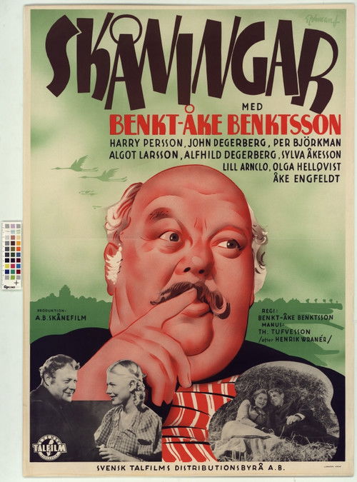 Skåningar (1944) poster