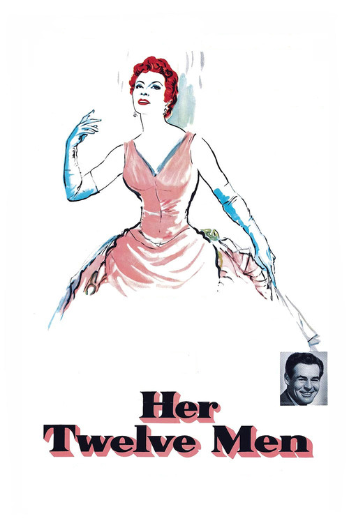 Her Twelve Men (1954) poster