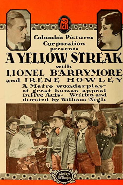 A Yellow Streak (1915) poster