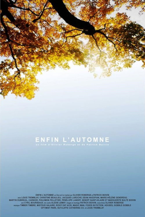 Fall, Finally (2011) poster