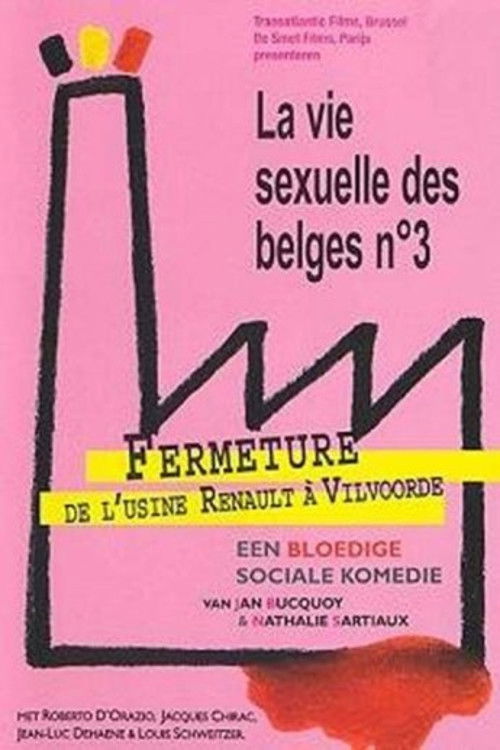 La Vie sexuelle des Belges partie 3 - Fermeture de l'usine Renault à Vilvoorde (1999) poster
