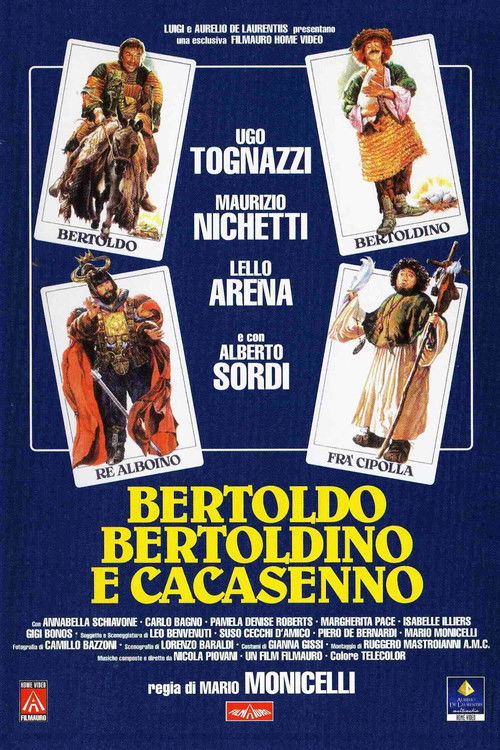 Bertoldo, Bertoldino e Cacasenno (1984) poster