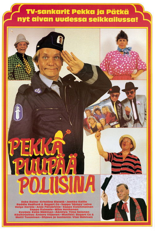 Pekka Puupää poliisina (1986) poster