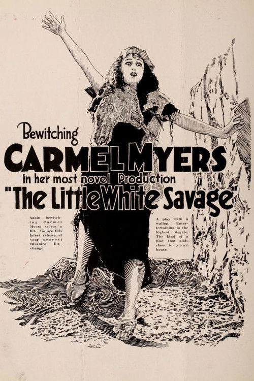 The Little White Savage (1919) poster