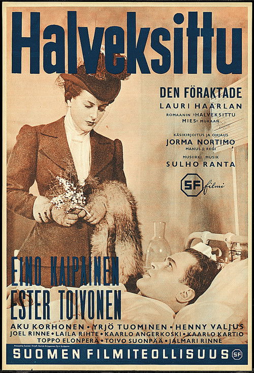 Halveksittu (1939) poster