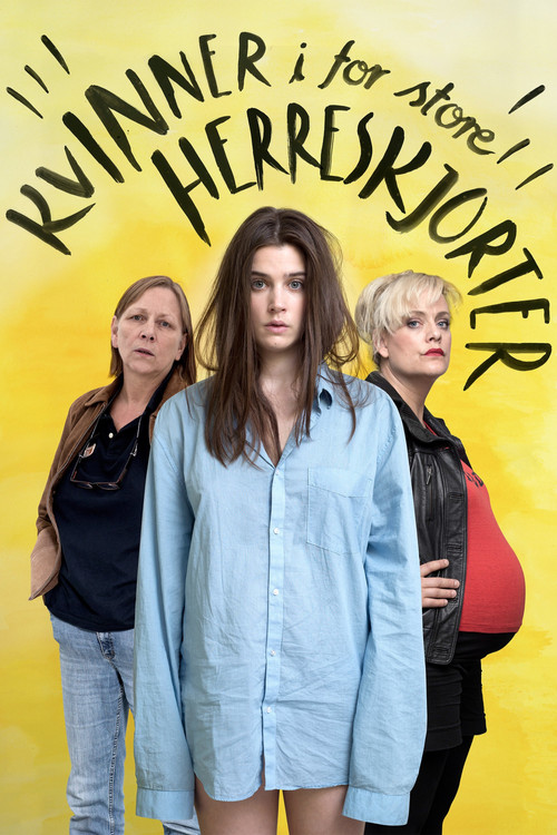 Kvinner i for store herreskjorter (2015) poster