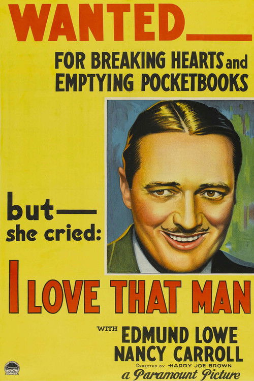 I Love That Man (1933) poster