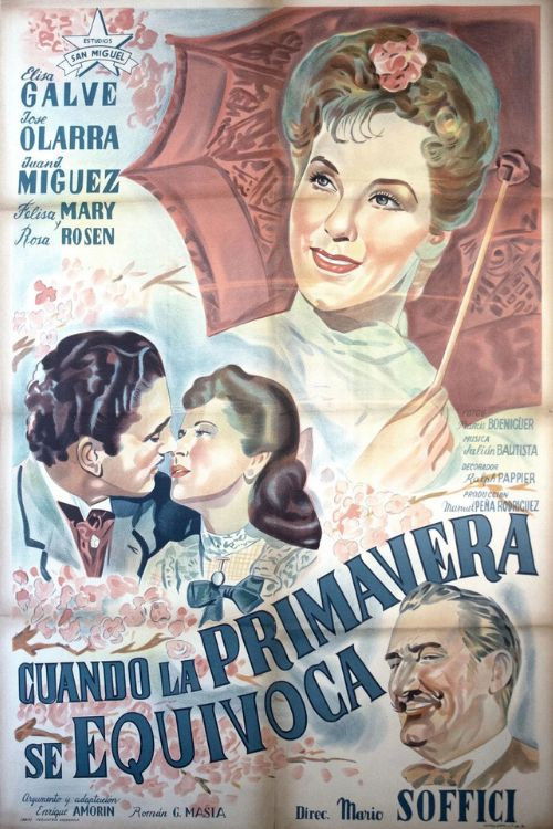 Cuando la primavera se equivoca (1944) poster