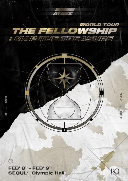 ATEEZ WORLD TOUR [THE FELLOWSHIP: MAP THE TREASURE SEOUL (2020) poster