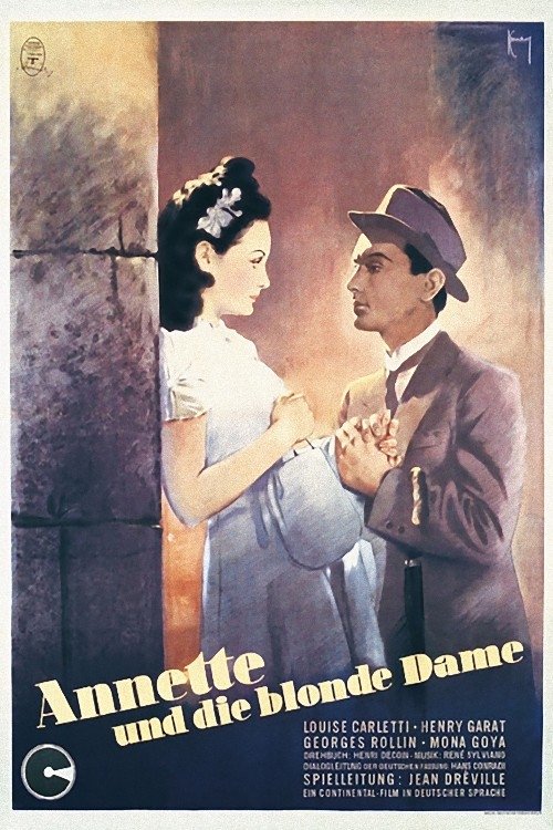 Annette et la dame blonde (1942) poster