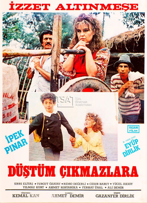 Düştüm Çıkmazlara (1986) poster