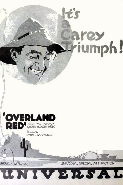 Overland Red (1920) poster