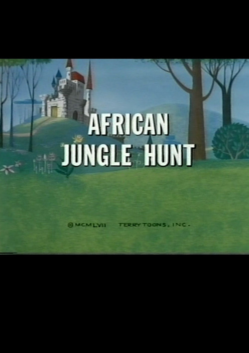 African Jungle Hunt (1957) poster