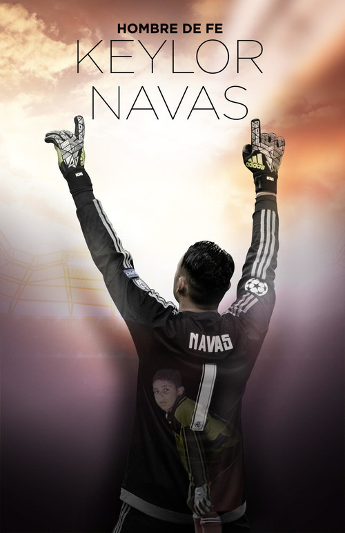 Keylor Navas, Hombre de Fe (2017) poster