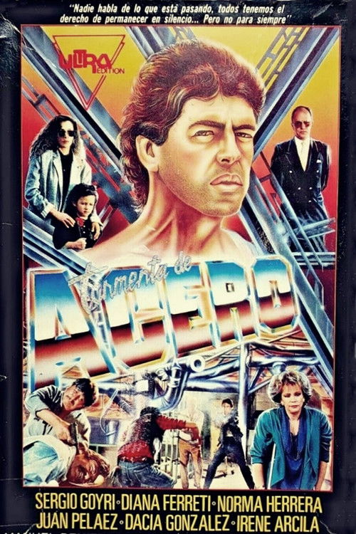 Tormenta de acero (1990) poster