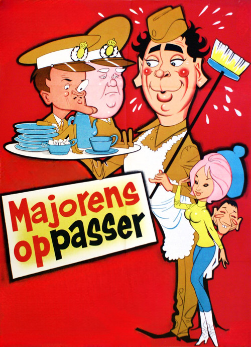 Majorens oppasser (1964) poster